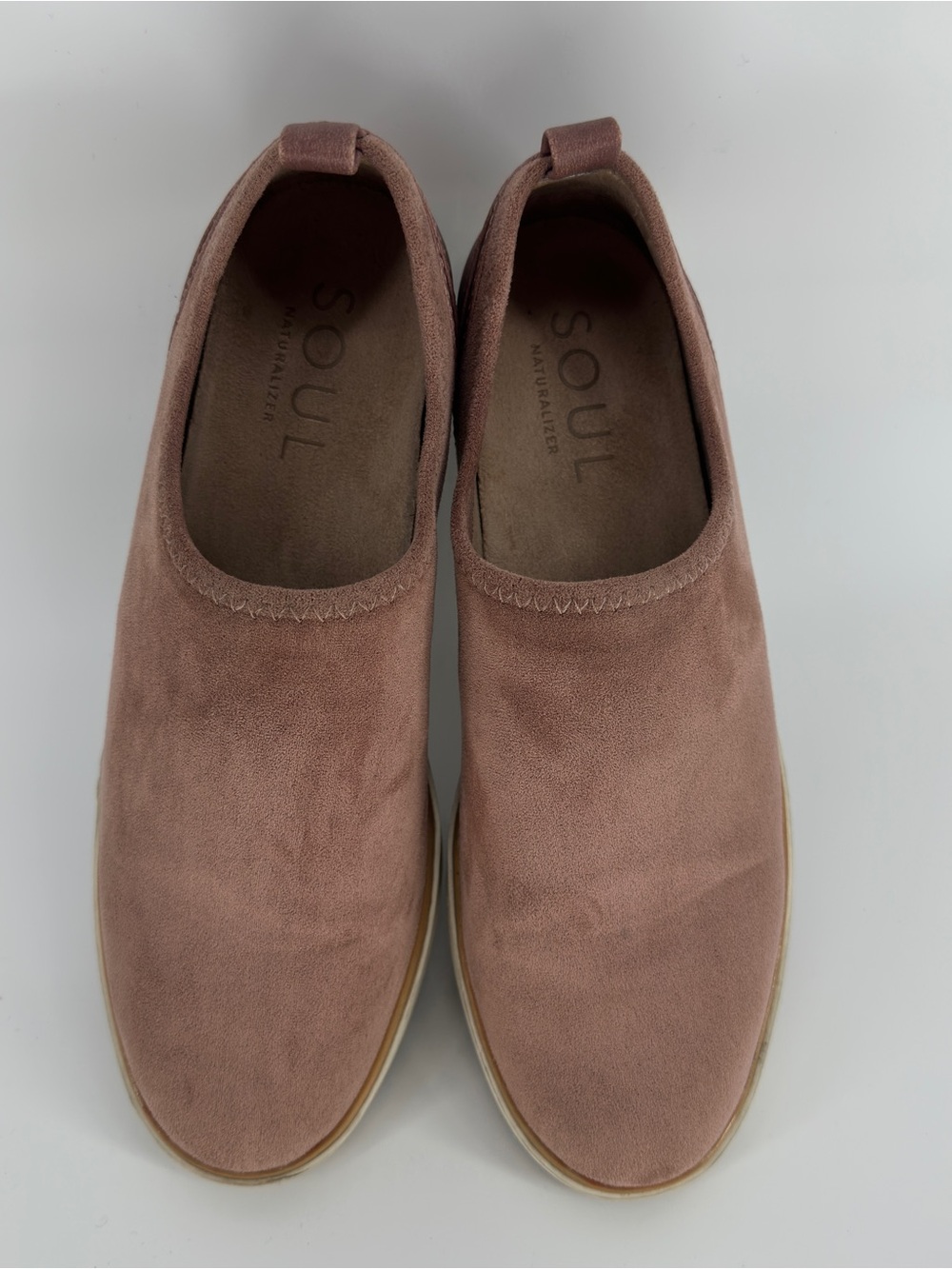 SOUL Naturalizer blush pink slip-on sneakers 9M